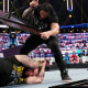 This feud reached peak intensity on Friday as Kevin Owens was beaten down by the Tribal Chief, I still don't know how he is going to even walk down to the ring tonight. Kevin Owens asked for a fight to kick off the show and he got one. Tonight this match is going to be intense and I don't think any of these men will pick up an easy win. I can see this match being a long, slow, brutal attack on both men. I am surprised that Roman left Smackdown on top. This makes KO the strong underdog going into this match so I wonder what will be the outcome. I have a feeling it won't be a normal match and that we are in for some kind of surprise before the match ends. 
