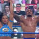 This was a great idea and a really enjoyable match. Smackdown did really well this week building towards Wrestlemania Backlash. I think overall in this match the competitors had fun and you could see that which made it more enjoyable for the fans. I'm very happy to see Bayley wrestling and on TV it was weird for those few weeks without her. Ford was definitely the MVP of that match his splash 'from the heavens' is so awesome to watch. He really puts everything into that splash like nobody else does.