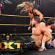 NXT kicked off with the triple threat number one contender's match, that ended in chaos. The match was going great until Adam Cole intervened with a steel chair. Although it was a triple threat meaning no disqualifications after the referee was knocked down Cole left everyone laid out Mr Regal and 2 security guards came out to get Cole out of the ring and they ended the match and moved on to the next segment. Between Cole's arrogant attitude and Regal's dad scolding it's always entertaining. Kross and Cole then faced off in the ring later on where Kross demanded he face everyone in a fatal 5 way match at Takeover In Your House. 