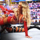 I was torn where to put this match, I have to commend both of these ladies and the writers of the show for actually producing a really good women's match. It was shorter than I would have liked but the quality was there. I wish Liv had picked up the win. I don't like what they're doing with Carmella, I was a big fan of Carmella's previous characters but I wish she could talk about anything other than how pretty she is. I was hoping maybe since there is so more Riot Squad that Liv could get a good singles run, there is still hope after the amazing showing in this match I just wish she had been the one to pick up the win. 