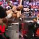 This feud has been really good and I hope it plays a factor in tonight's match. Even with The Miz being injured he is still making such a difference in the stories being told. The Miz helping Morrison makes Ricochet even more of an underdog and every piece of offence he delivers feels like a bigger deal. All of the comedy sections during this match including Riddle and The Miz only added to the match and worked really well with the amazing wrestling we got to see from Morrison and Ricochet. I loved Riddle's turtle spot it was really great. 