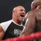 In my opinion by far the most disappointing return this week, the timing and situation was wrong. Goldberg a few years ago would have been perfect to challenge Lashley but currently I don't think he can provide us with a match up to standard with Lashley's other defences but that's not where my main issue lies. The timing of his return really took away from Lee's return. The crowd didn't have the time to settle from the match and Keith Lee returning. It was unfair for Lee's moment to be overshadowed. 