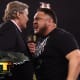 Regardless of what's going on on Raw, Kross is still our dominant NXT Champion and he poked the bear last week and Joe is not letting it go. Joe is out for blood and Regal can't hold him off any longer. I loved the ending but poor Regal! I can't wait to see Joe really get his hands on Kross hopefully next week and maybe it'll lead to an in ring return from Joe. 