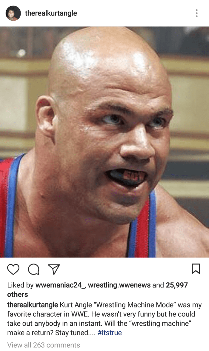 Kurt Angle Possibly Bringing Back Gimmick, Eagles Receive WWE Title