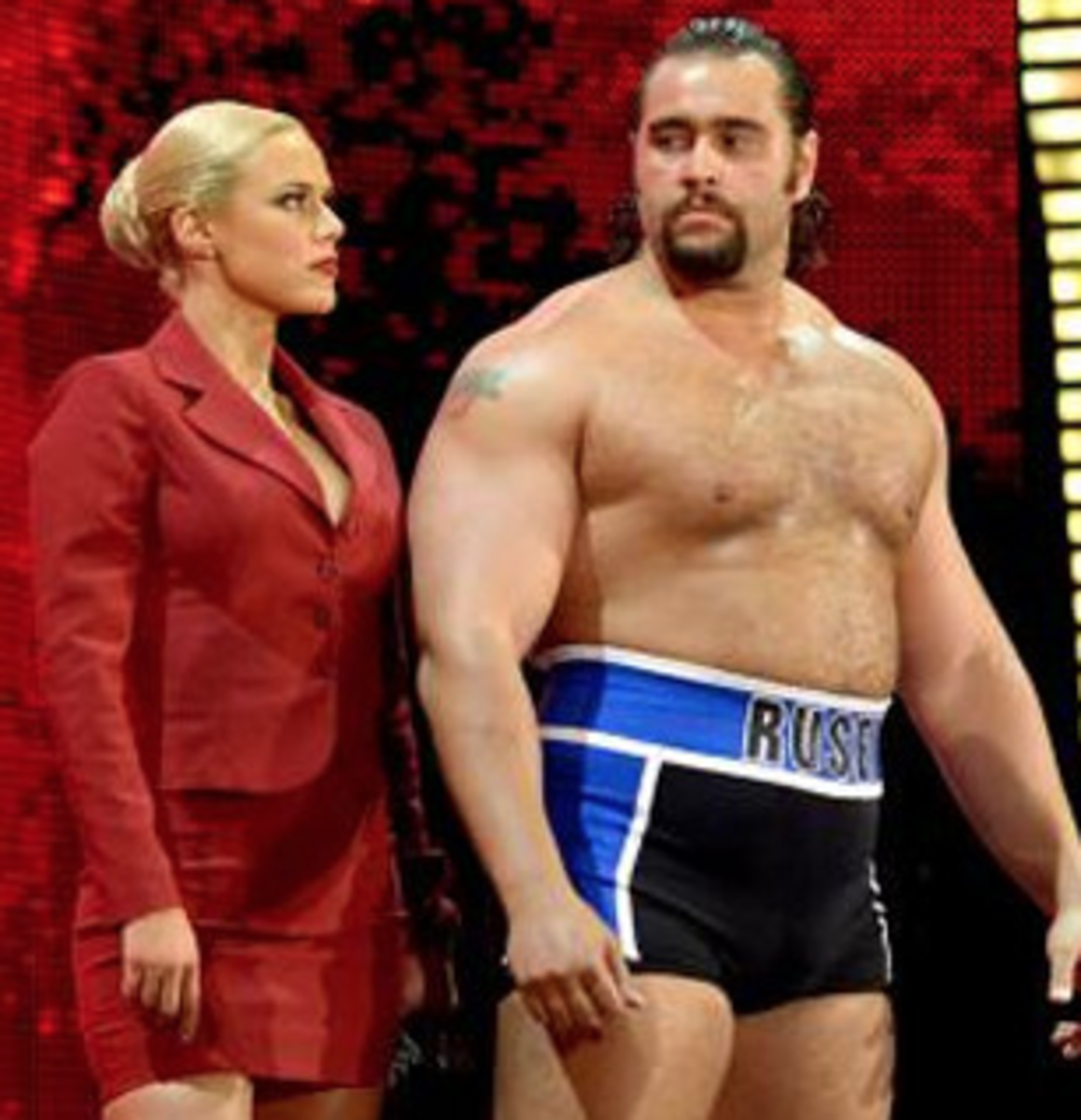 How Lana and Rusev met in WWE #wwe #aew, WWE