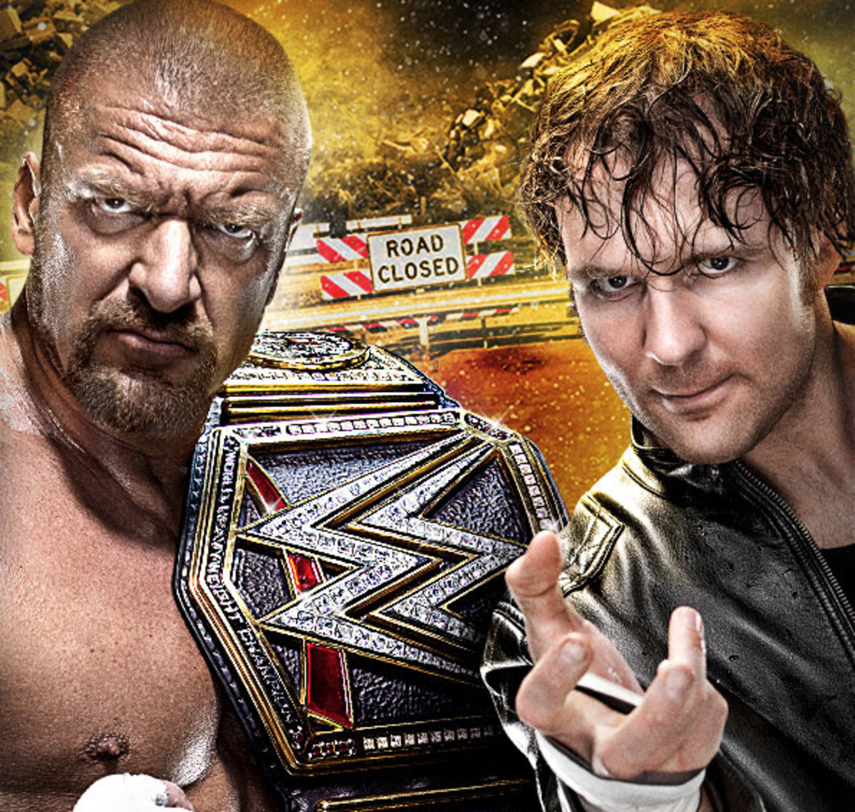 Triple H vs. Dean Ambrose