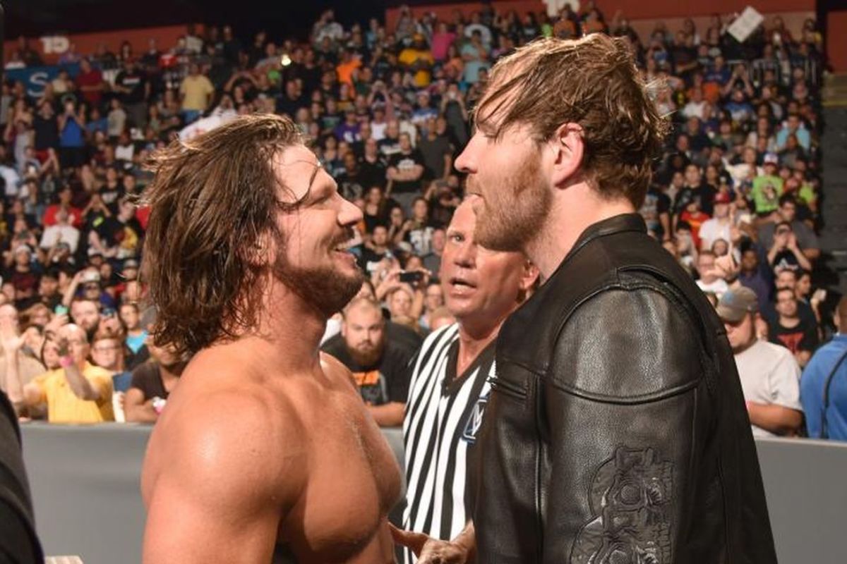 AJ Styles and Dean Ambrose