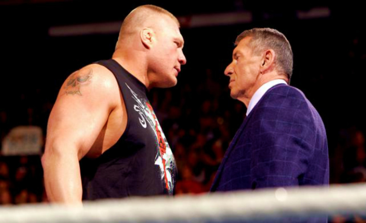 Brock Lesnar & Vince McMahon