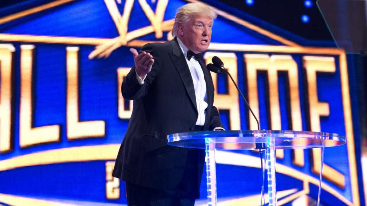 Donald Trump WWE Hall of Fame