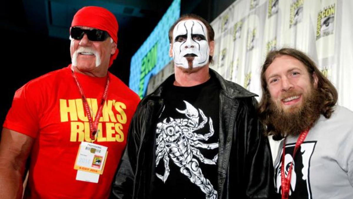 hulk hogan sting and daniel bryan