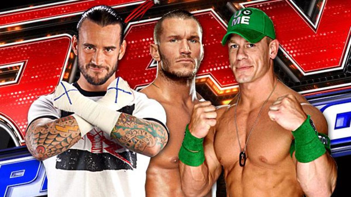 CM Punk, Randy Orton & John Cena