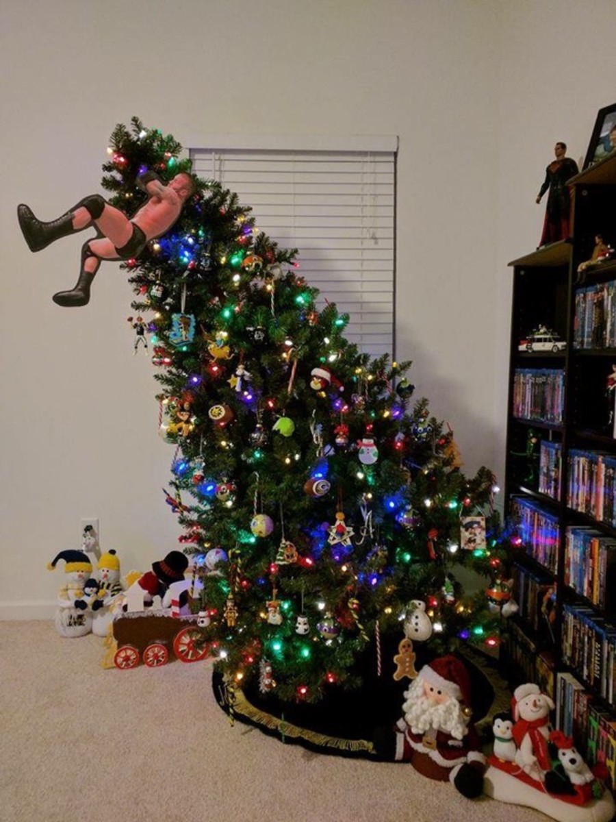 Decoration Christmas Ornament Home Decor Wrestling Wrestler Randy Orton K1041 A 