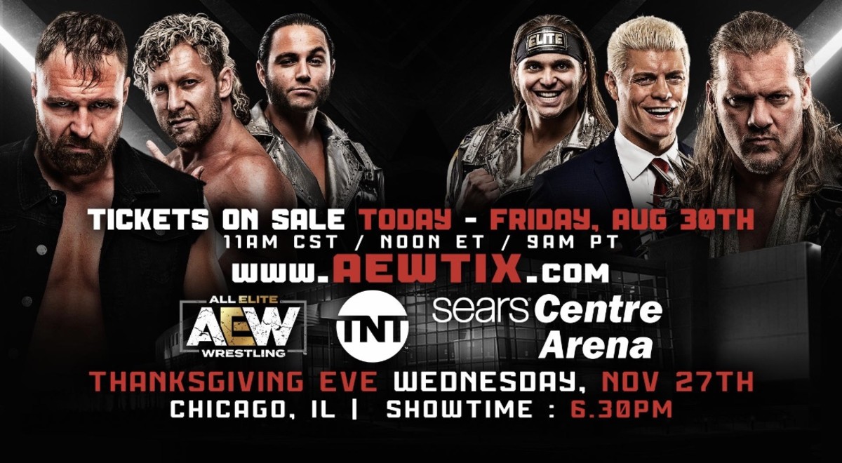AEW Returning To Chicago In November WWE Wrestling News World