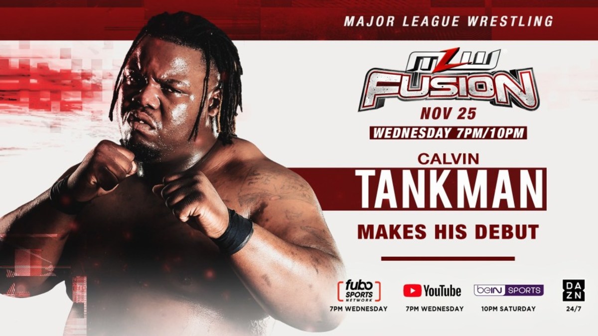 Calvin Tankman makes MLW debut this Wednesday - WWE ...