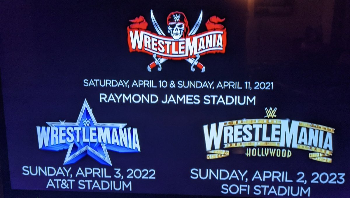 Major WrestleMania Date and Location Announcement For Next THREE