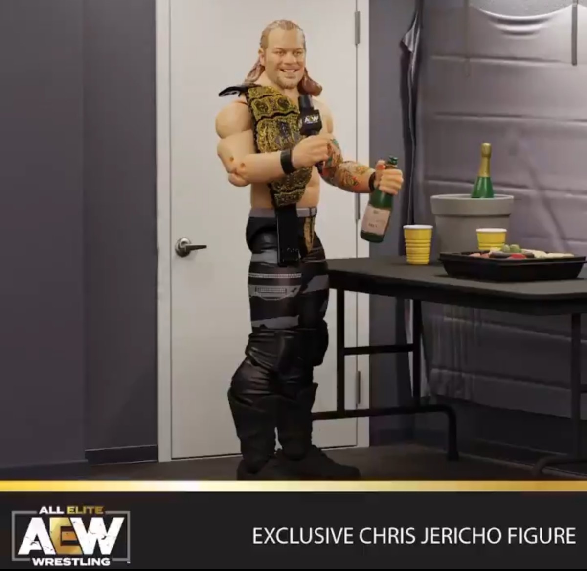 aew chris jericho chase figure