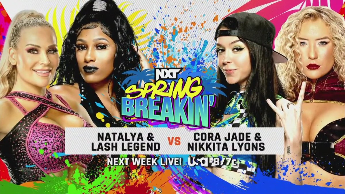 Massive Tag Team Match Announced for NXT Spring Breakin’ WWE