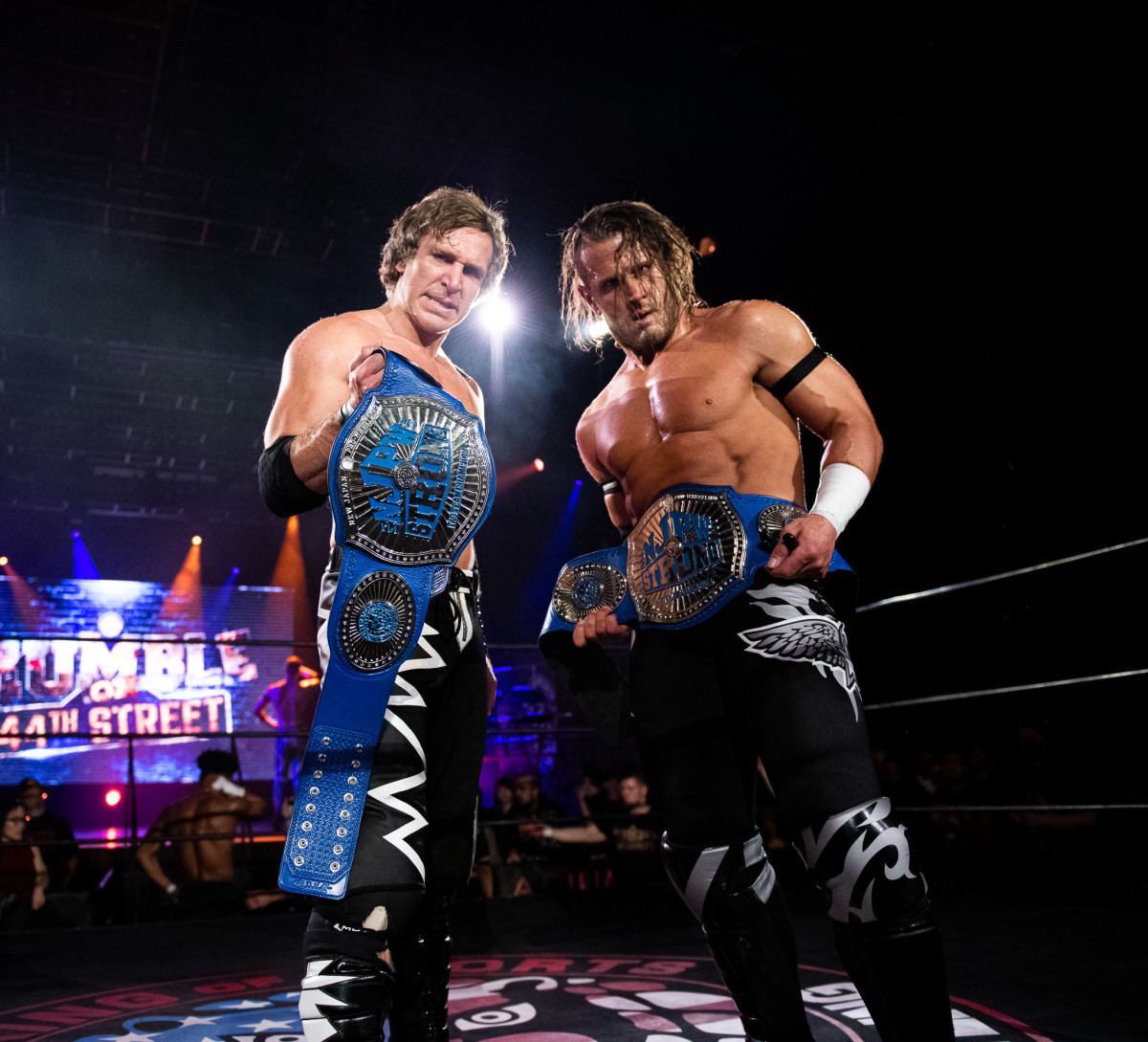 The Motor City Machine Guns Won The NJPW Strong Tag Team Championship at Rumble on 44th Street The Motor City Machine Guns Won The NJPW Strong Tag Team Championship at Rumble on 44th Street